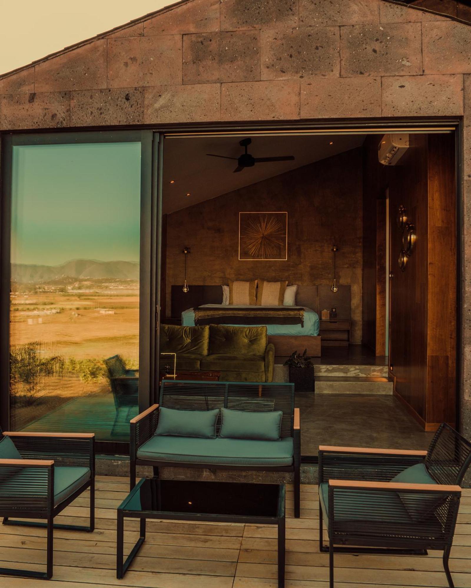 Bajo Estrellas Hotel Contemporaneo Valle de Guadalupe Exterior foto